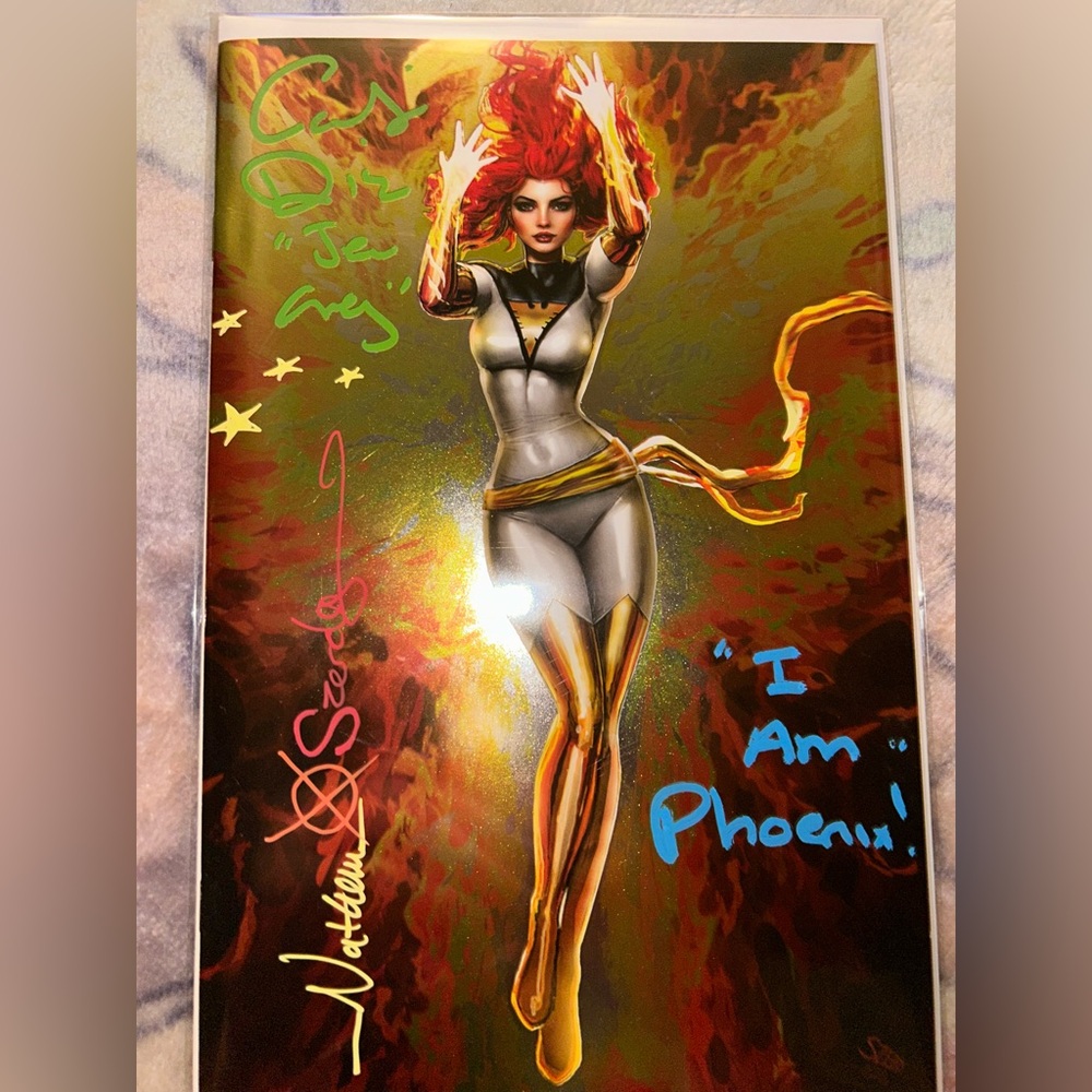 Dark Phoenix Nathan Szerdy NYCC SDCC 2024 Marvel Jean Grey Variant Comic